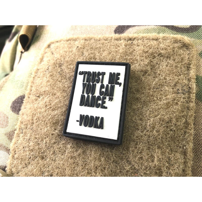 JTG Trust Me, You Can Dance 3D Rubber Patch