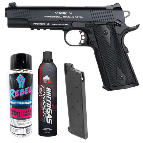 KWA 1911 MK IV PTP Pistol Bundle
