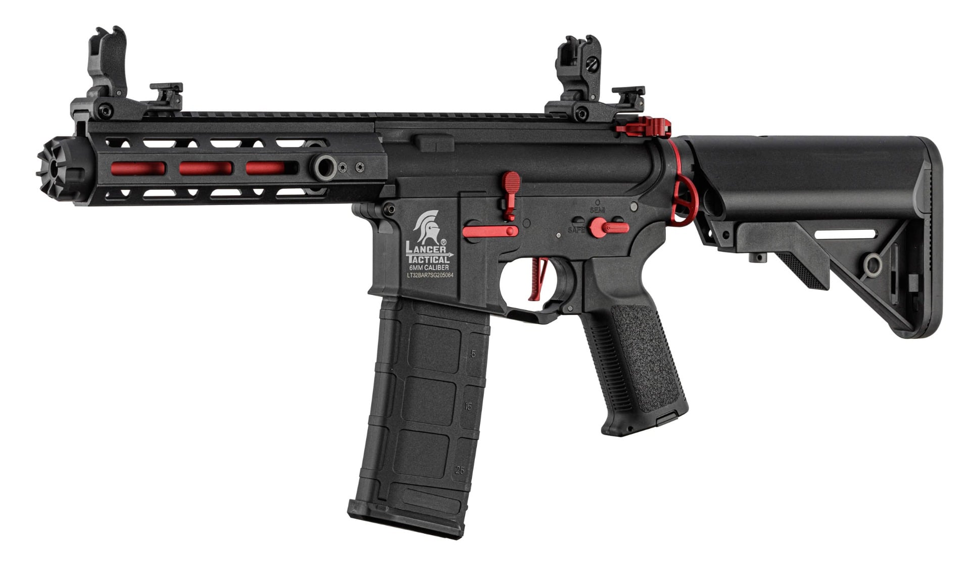 Lancer Tactical AEG LT-32 Hellion Combo - Black/Red