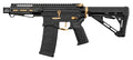 Zion Arms R15 Mod 1 - Short Hand Guard - Black/Gold