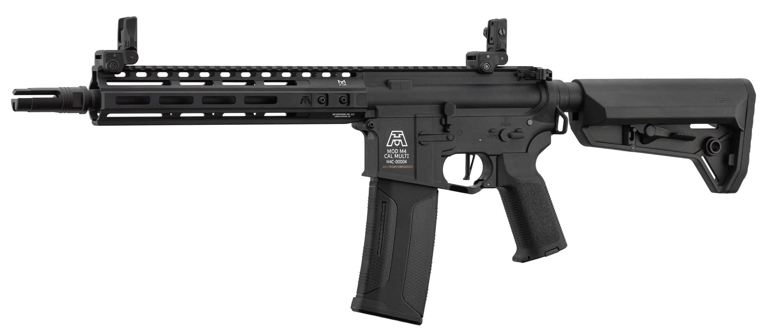 Lancer Tactical x BG Defense AEG MK2 Type-A 10'' GEN 2