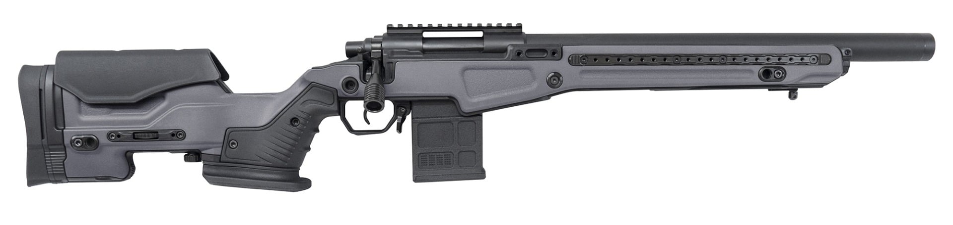 Action Army AAC T10 SHORT Spring Bolt Action Sniper Rifle - Grey