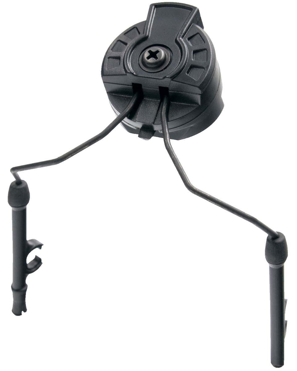 Earmor M11 Arc Helmet Rails Adapter for 3M Peltor - Black