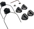 Earmor M13 M-Lock Helmet Rails Adapter Attachment Kit - Black