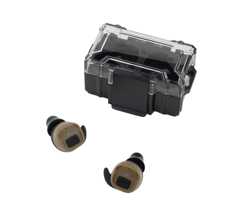 Earmor M20T Pro Tactical Noise Canceling Earbuds-Coyote