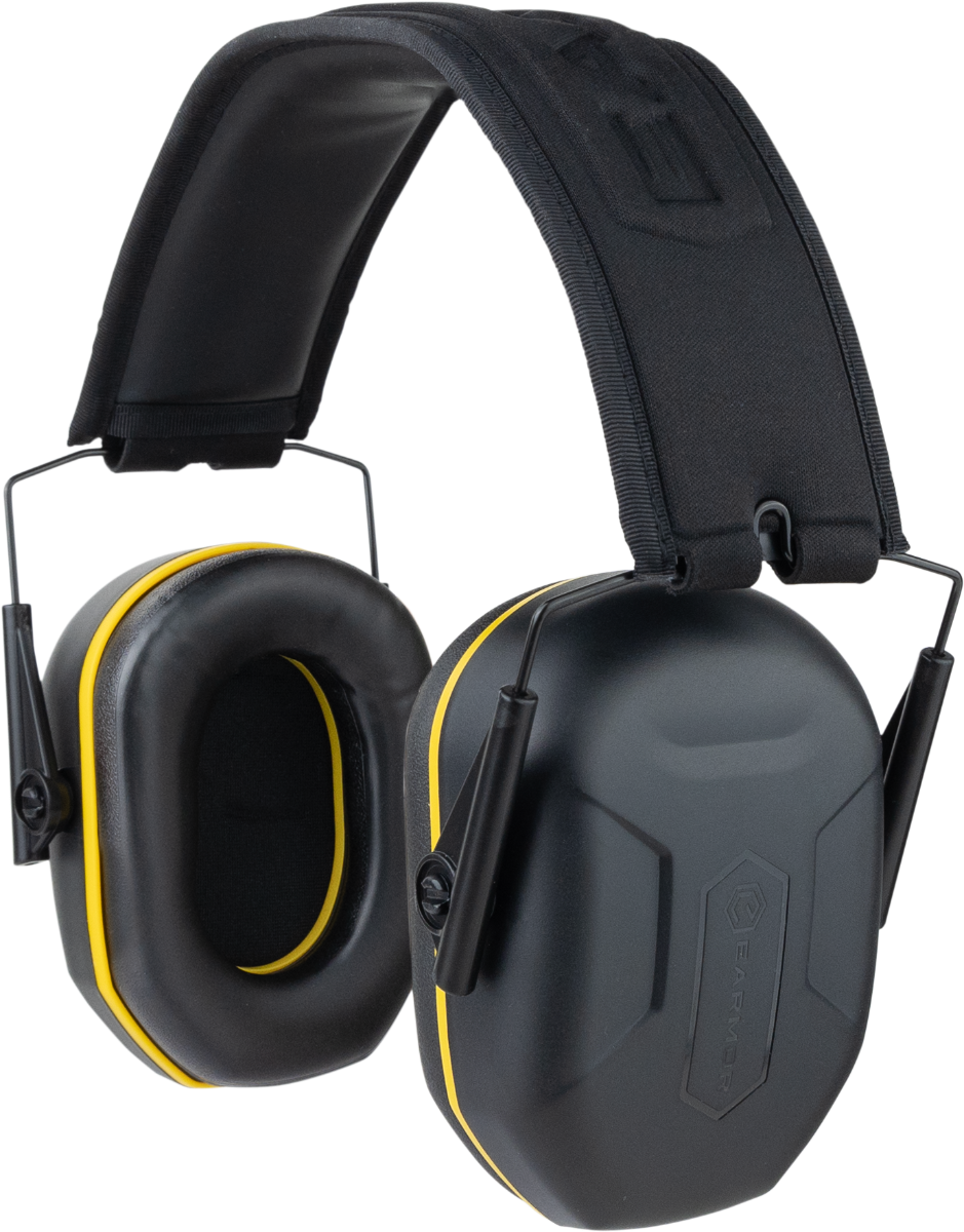 Earmor M300L Hearing Protection Earmuffs - Black