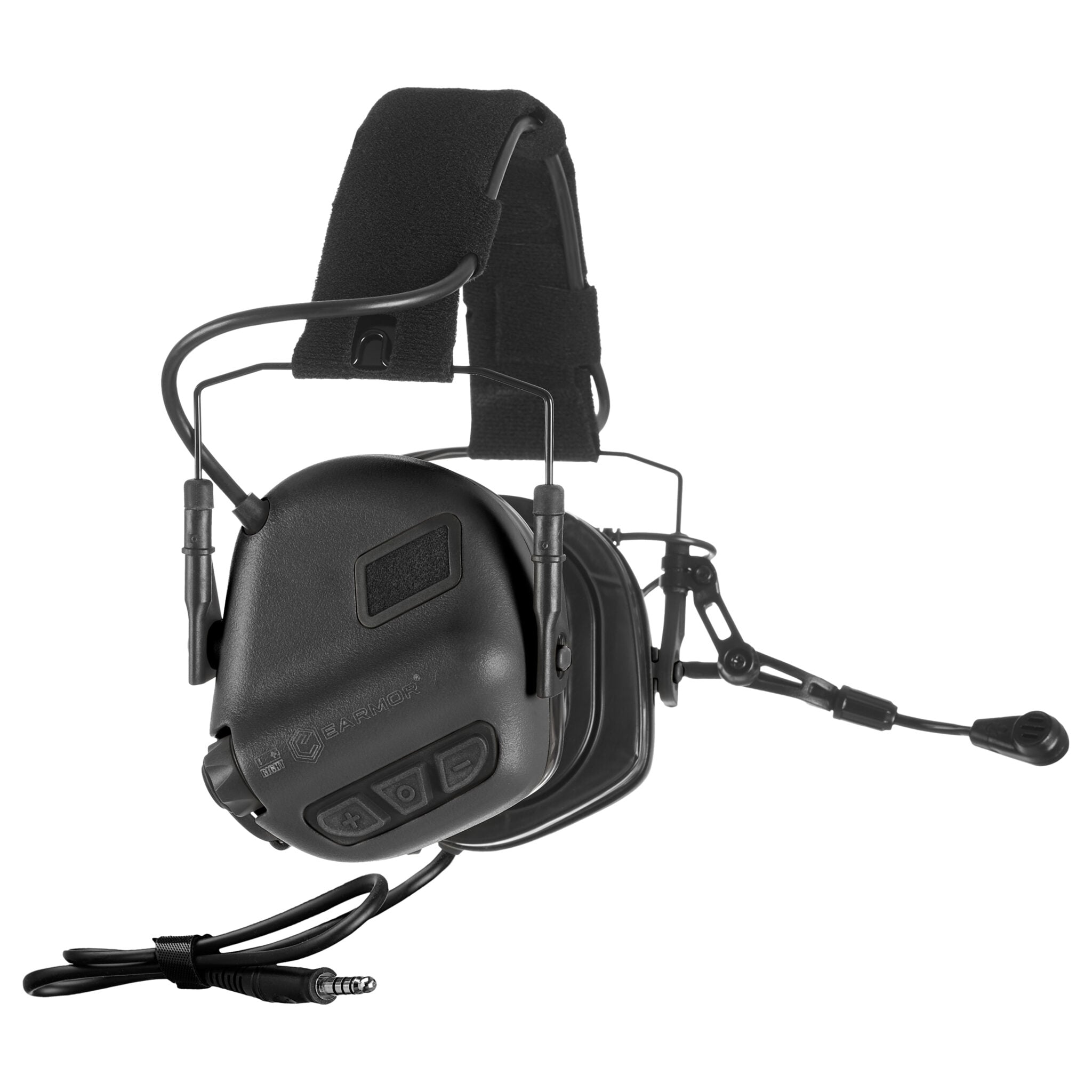 Earmor M32 Plus Tactical Headset With Mic-Black