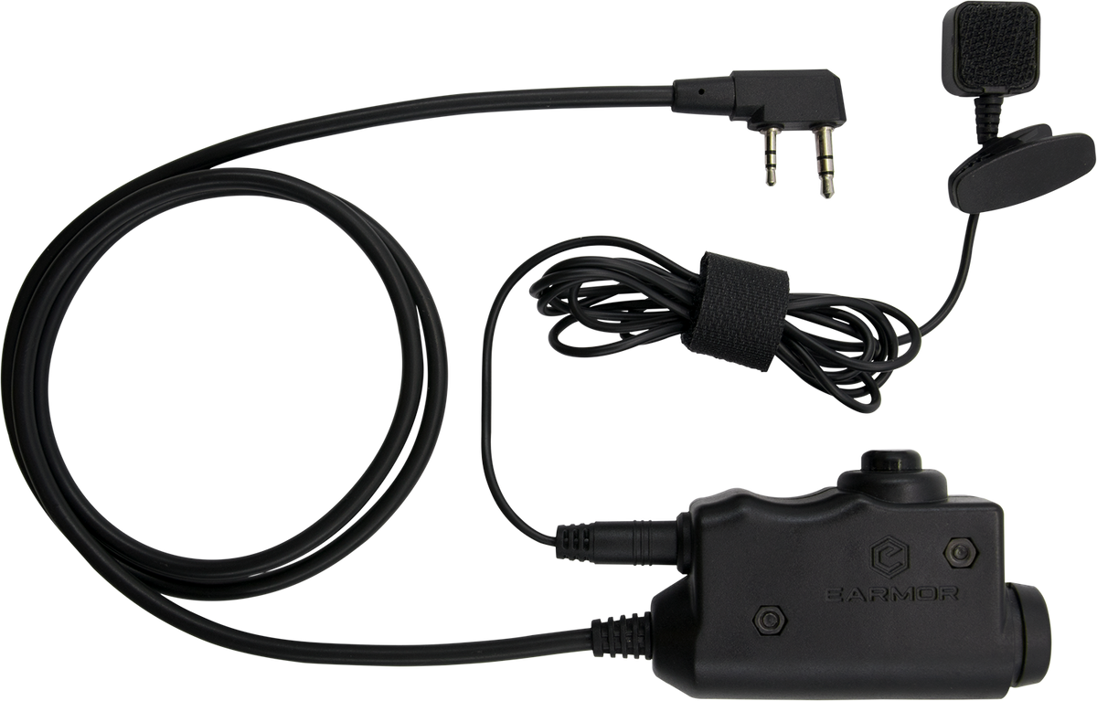 Earmor M52 PTT - Kenwood/Baofeng Adaptor