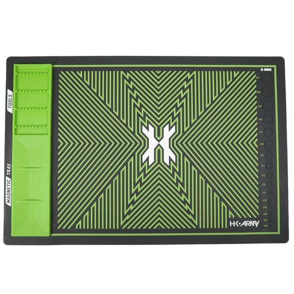 HK Army MagMat - Magnetic Tech Mat - Black/Neon Green