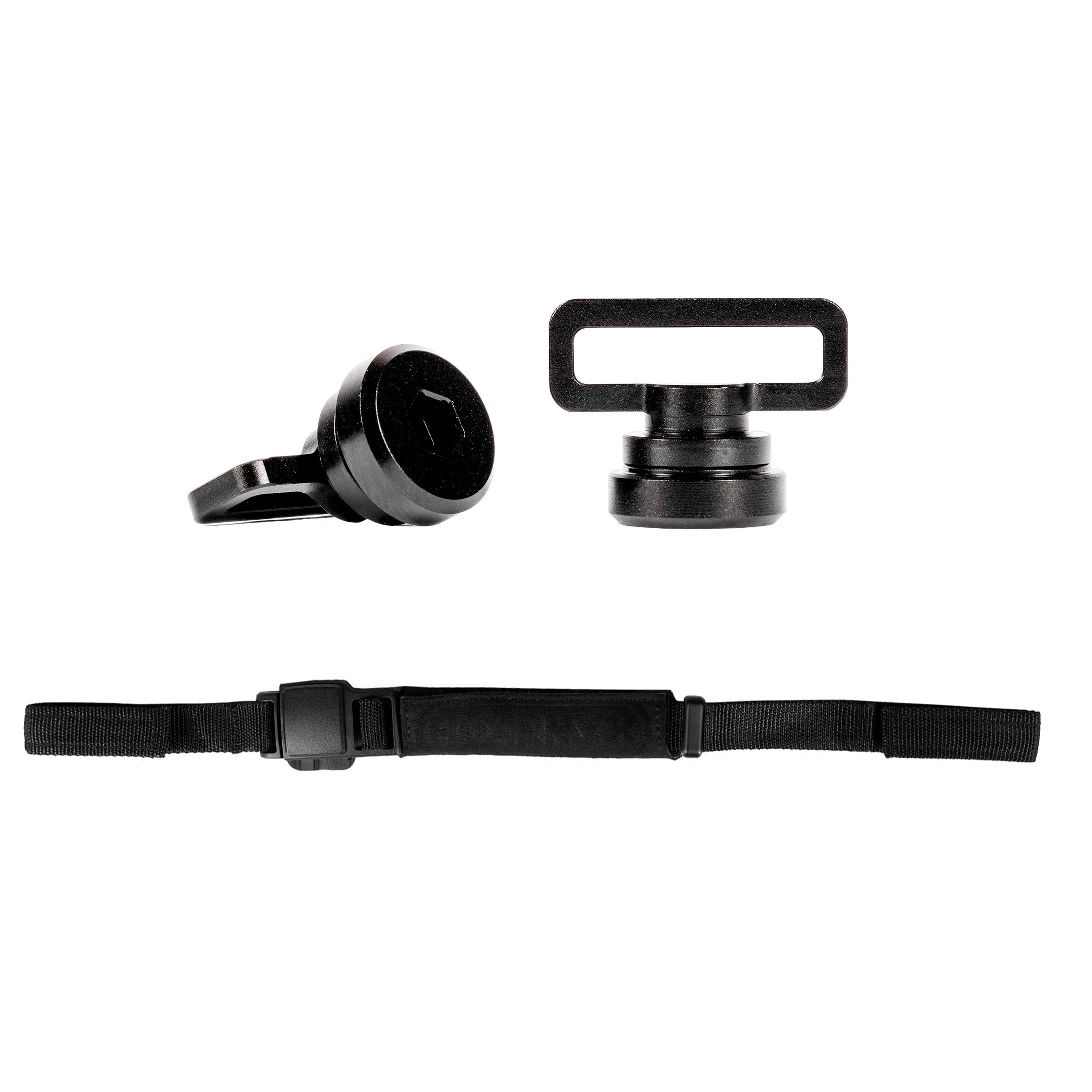 HK Army Aluminum Chin Strap Screw Set + Magtek Magnetic Universal Chin Strap Combo (Proflex)
