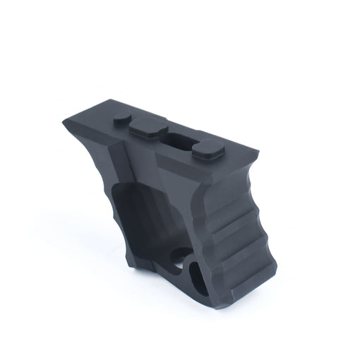 Rebel KeyMod & M-LOK TD Halo AR-15 Hand Stop - Black