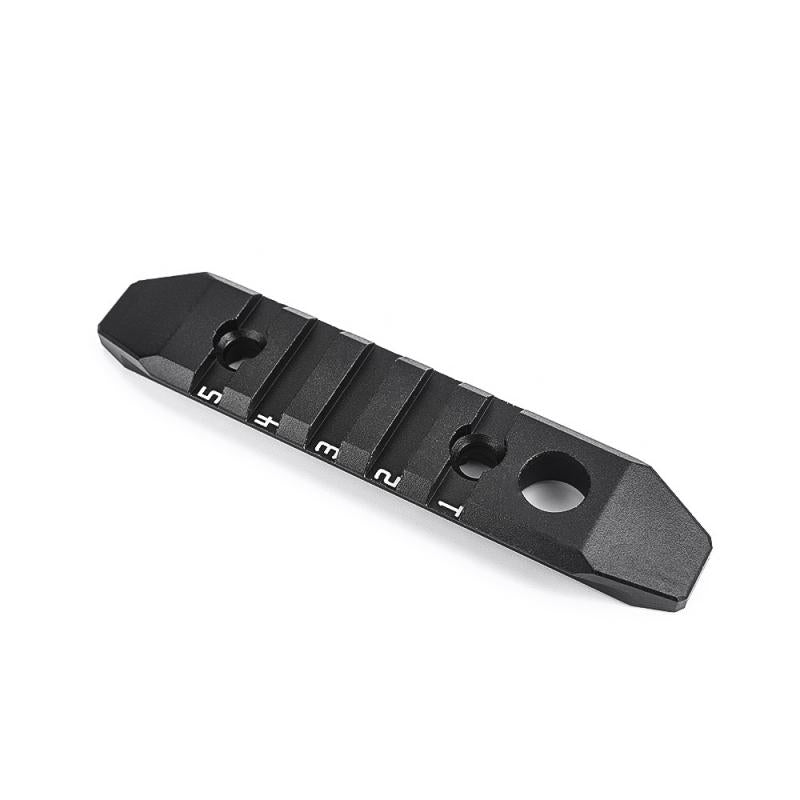 Rebel M-lok and Keymod Aluminum Rails (3, 5, 7, or 9 Slot)-5 Slots
