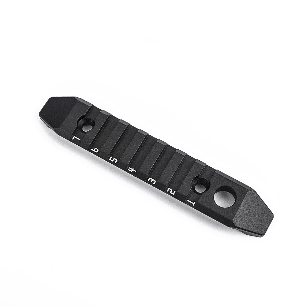 Rebel M-lok and Keymod Aluminum Rails (3, 5, 7, or 9 Slot)-7 Slots