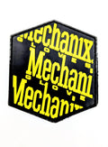 Mechanix Patch Hex Logo Patch Black/Yellow