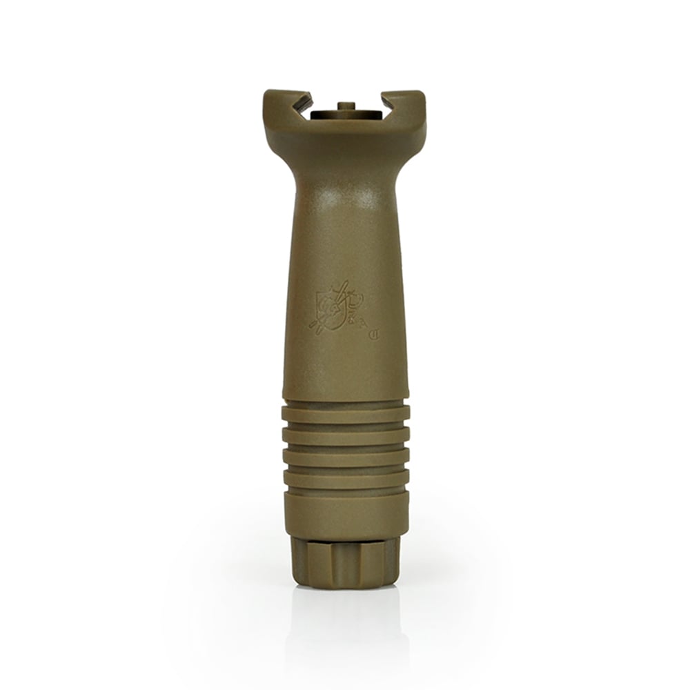 Rebel Forward Vertical Polymer Grip - Dark Earth