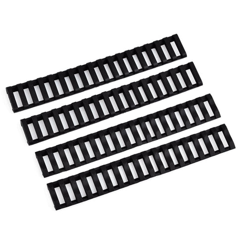 Rebel Ladder Rail Cover Set 18 Slots - Black