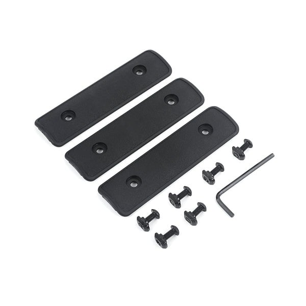 Rebel KeyMod/M-LOK Rail Panel Kit - Black