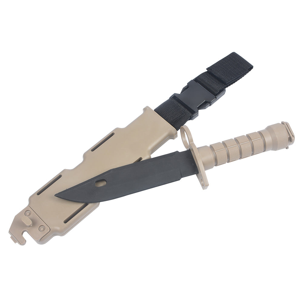 Rebel M9 Bayonet Plastic Knife With Sheath