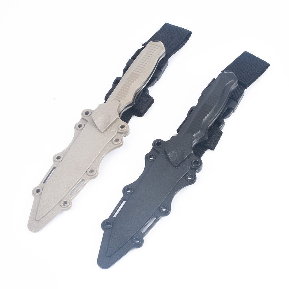 Rebel Tactical Plastic Knife + MP Sheath