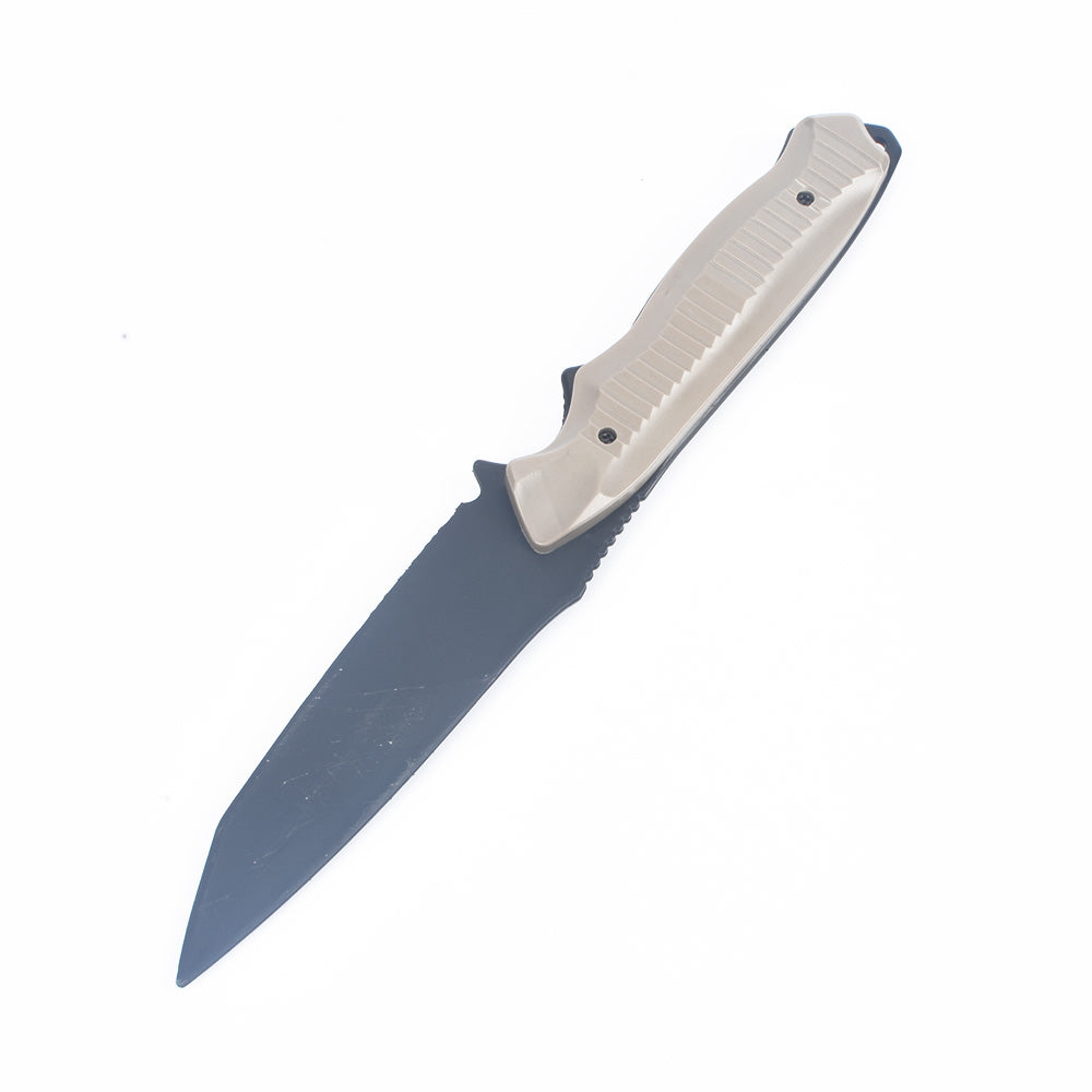 Rebel Tactical Plastic Knife + MP Sheath-Tan