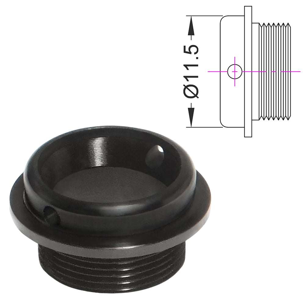 Maxx CNC Hopup Chamber Inlet Adaptor-11.5mm