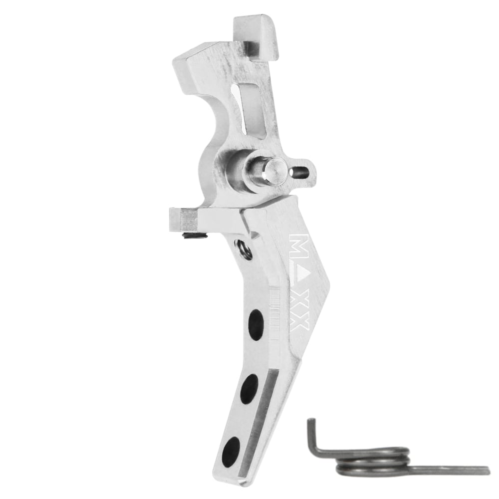 Maxx CNC Aluminum Advanced Speed Trigger Silver Style B