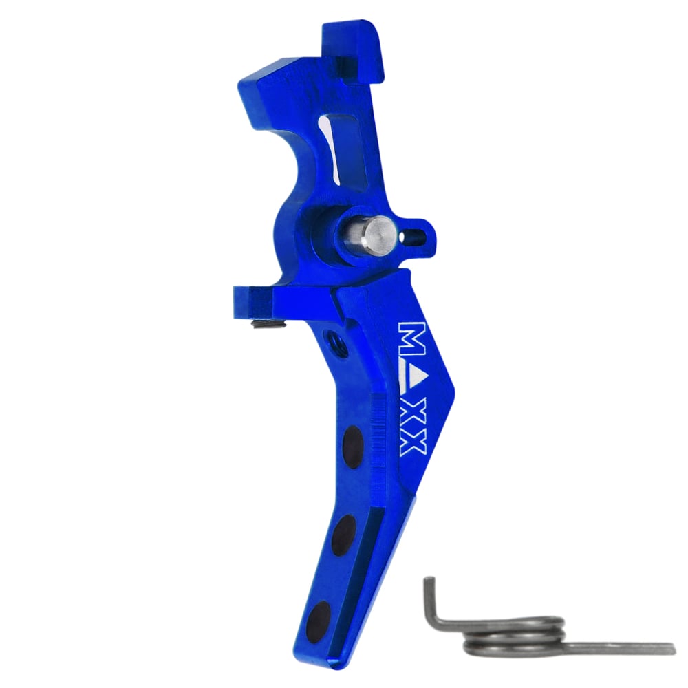 Maxx CNC Aluminum Advanced Speed Trigger Blue Style B