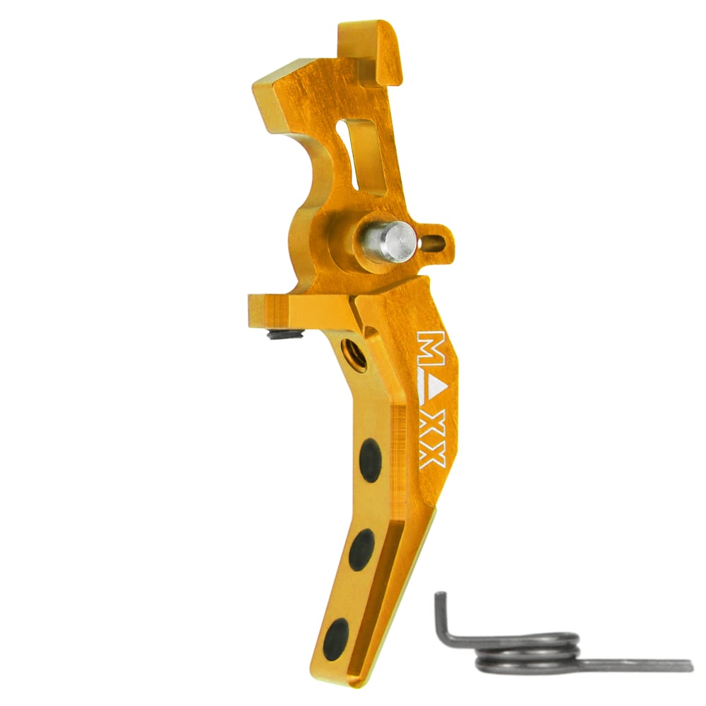 Maxx CNC Aluminum Advanced Speed Trigger Gold Style C