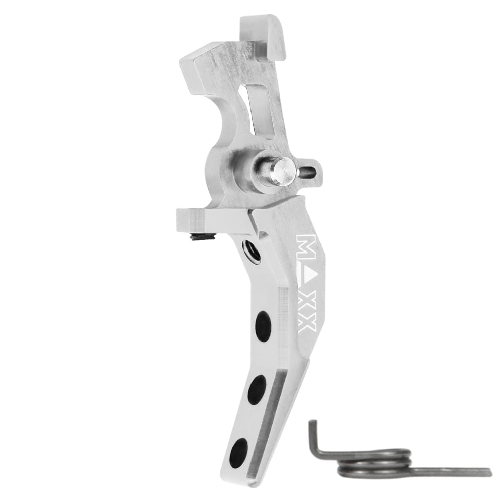 Maxx CNC Aluminum Advanced Speed Trigger Silver Style C