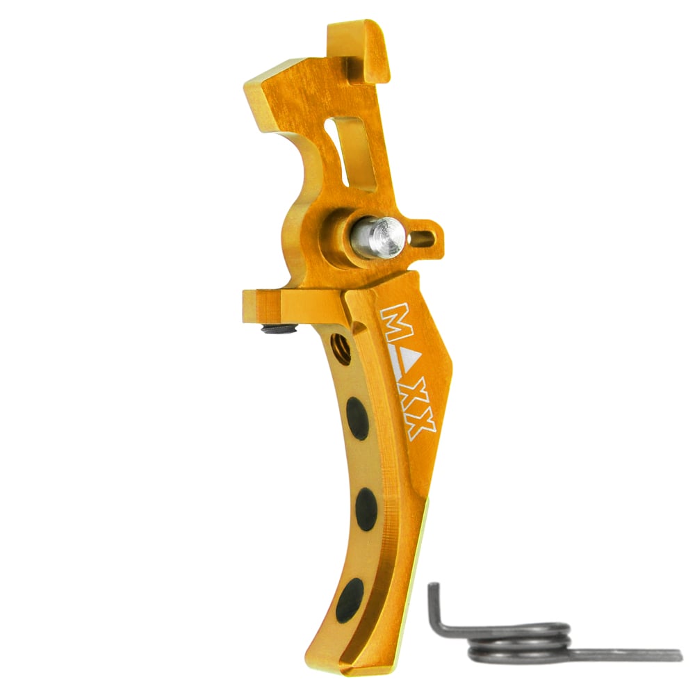 Maxx CNC Aluminum Advanced Speed Trigger Gold Style D