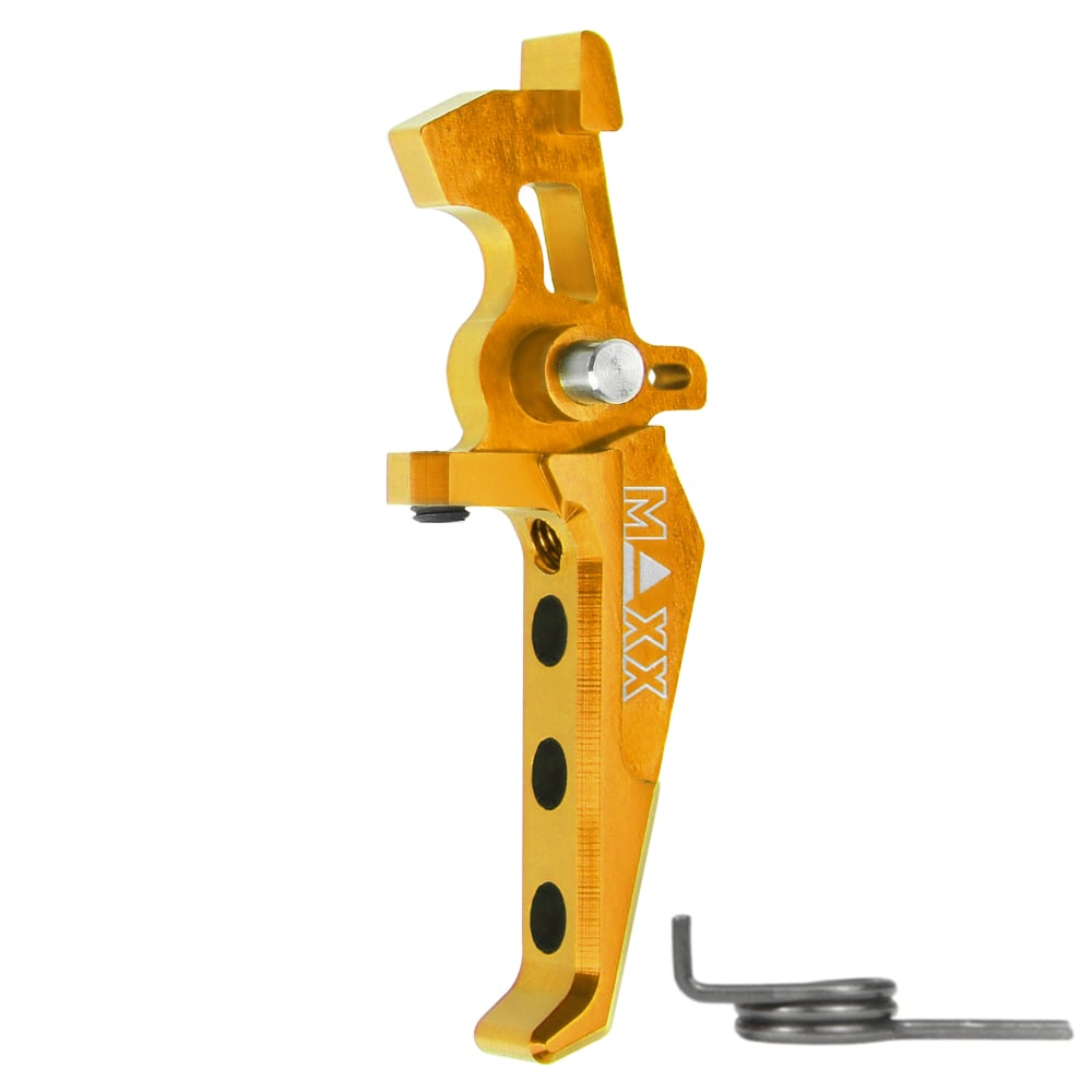 Maxx CNC Aluminum Advanced Speed Trigger Gold Style E