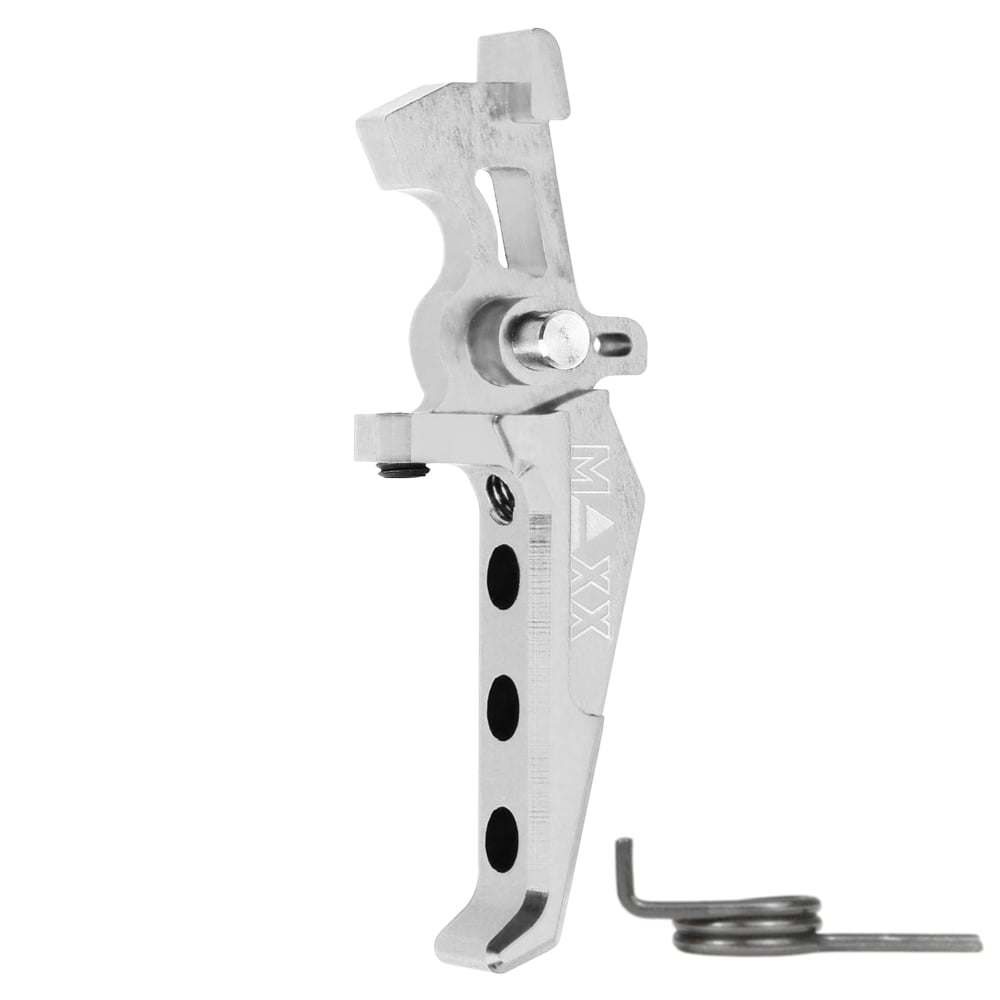 Maxx CNC Aluminum Advanced Speed Trigger Silver Style E