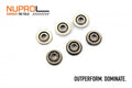 Nuprol 8mm Bearing Set