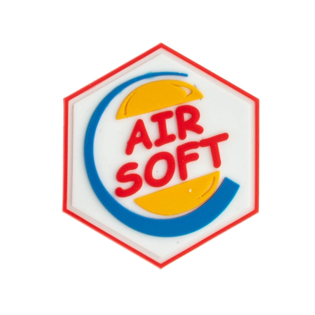 Sentinel Gear Airsoft Burger King Hexagon Patch