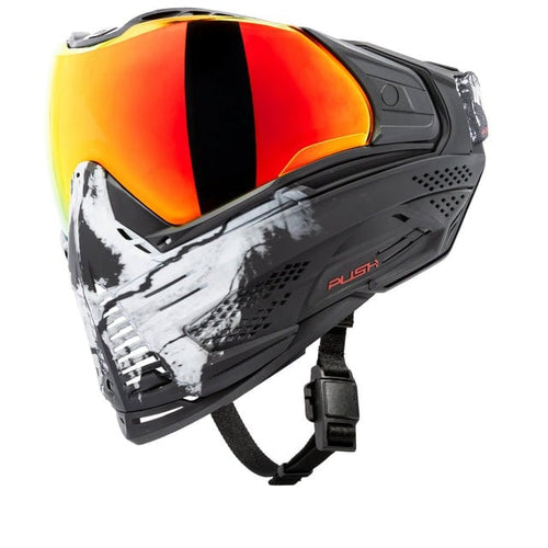 PUSH Unite MKII Goggle - Warlord Viper (Black/White Skull)