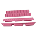 Amarok 4PK M-Lok Rail Covers - A - Pink