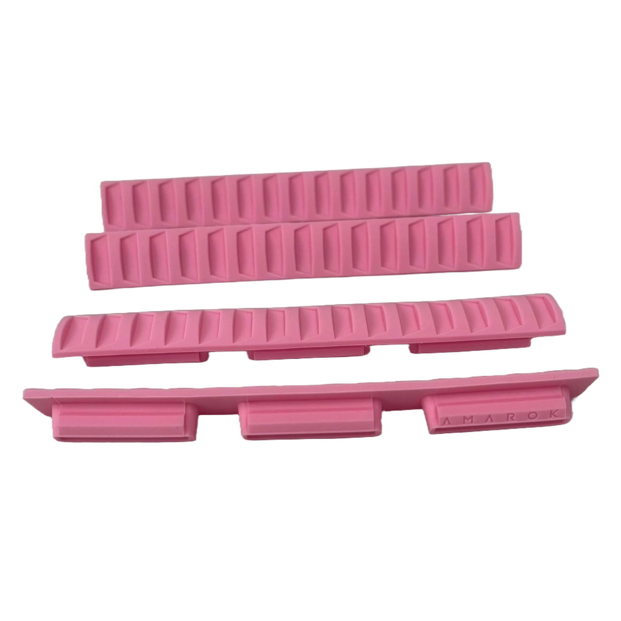 Amarok 4PK M-Lok Rail Covers - A - Pink