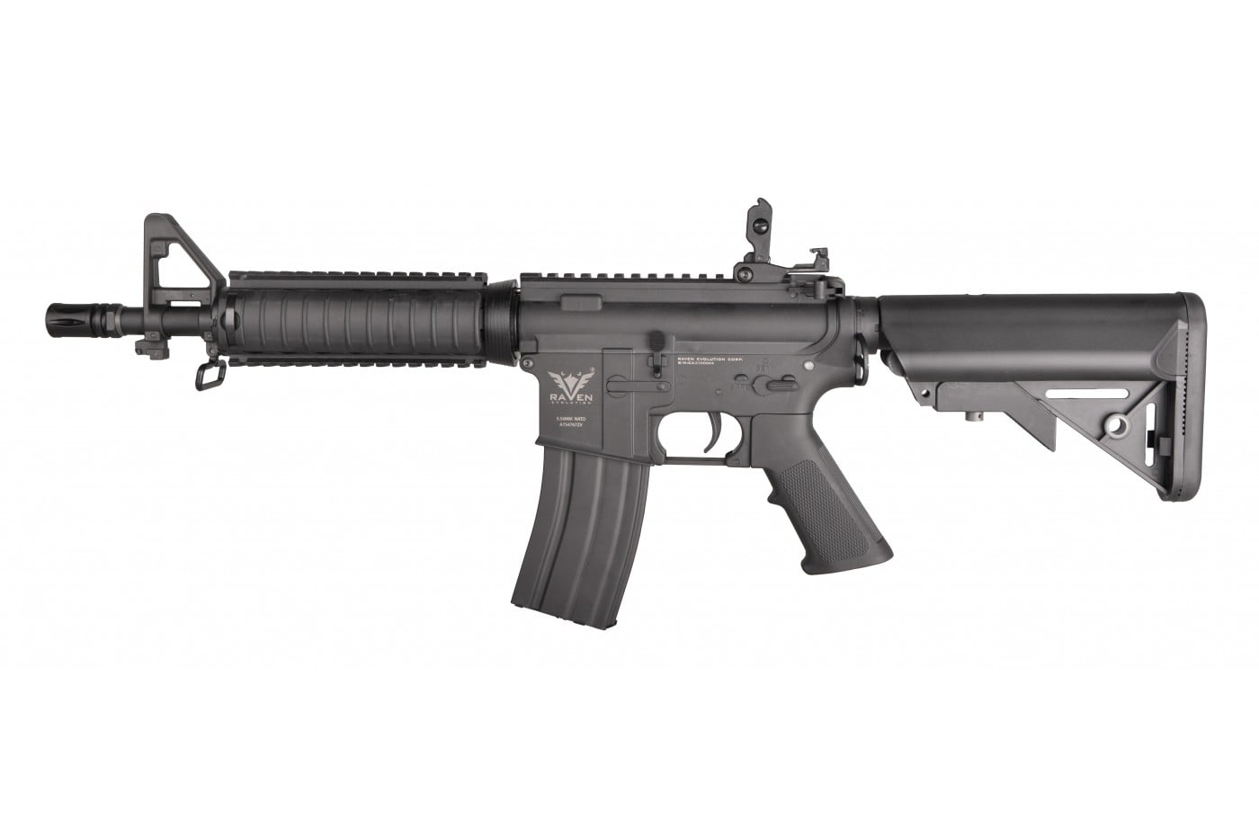 Raven Evolution NEO RIS CQB AEG- Black