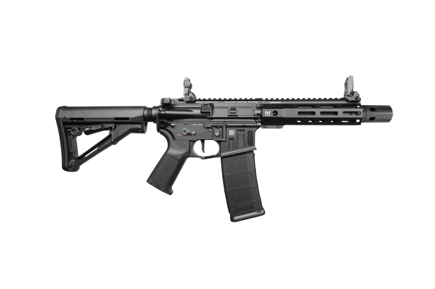 Raven Evolution Elite Type Zero CQB AEG - Black