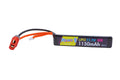 Rebel Battery - 1150mAh Lipo 11.1V 20C Stick - Deans