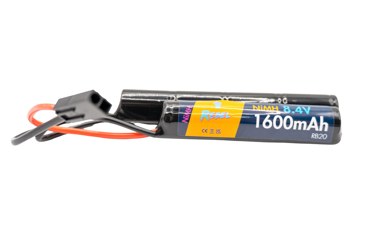 Rebel Battery - 1600mAh 8.4V NIMH Nunchuck - Mini Tamiya