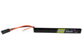 Rebel Battery - 1650mAh LiPo 7.4V 20C AK Stick Mini Tamiya