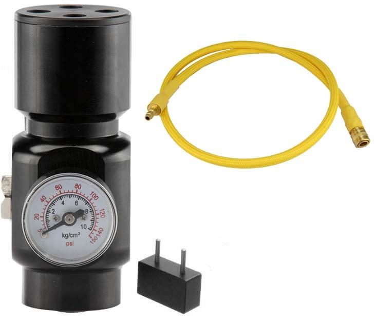 OXYGEN GEN2 HPA Regulator and Balystik Deluxe Line 100cm - Yellow