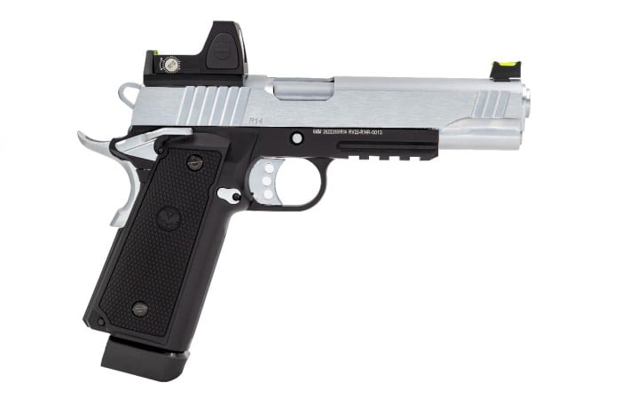 Raven Hi Capa R14 Railed + BDS - Silver