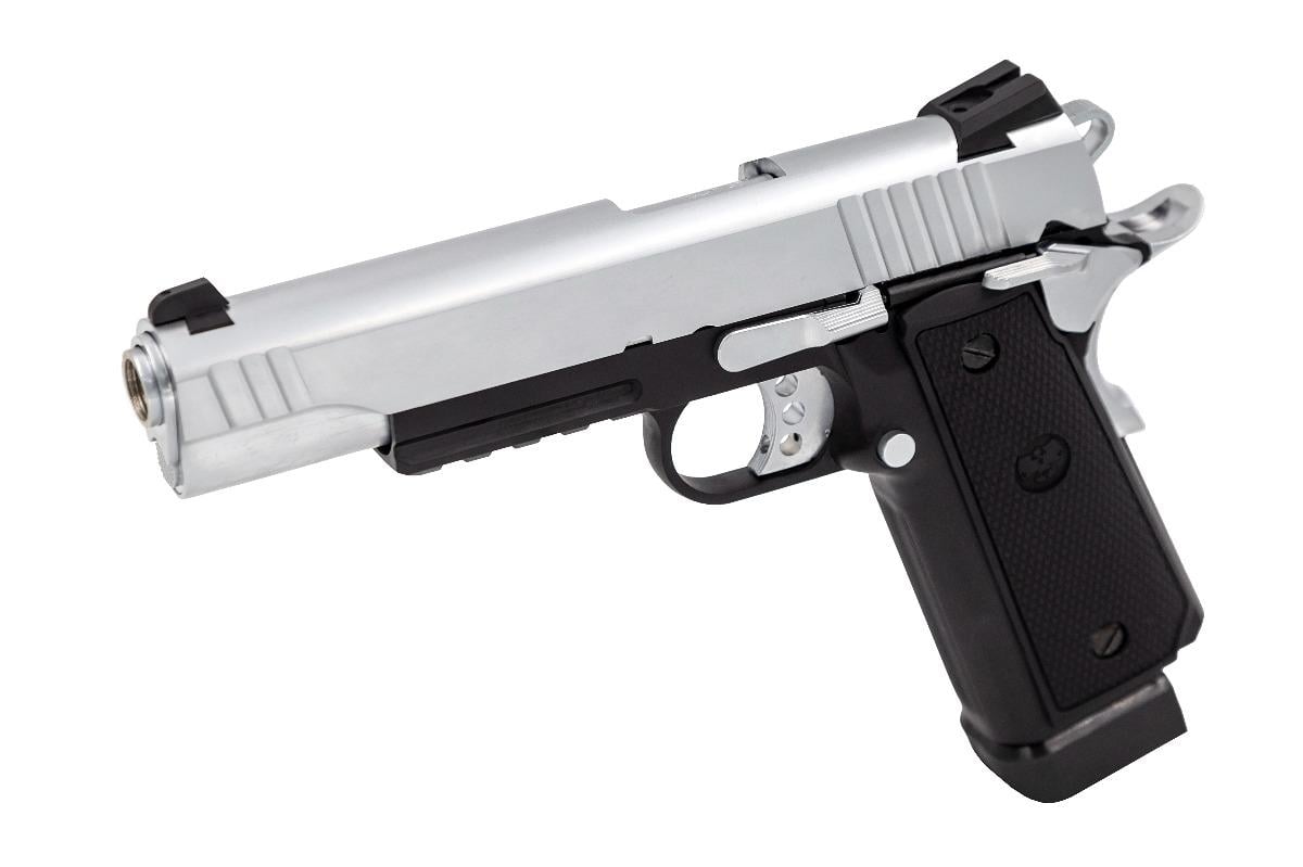 Raven R14 Railed Hi-Capa - Silver