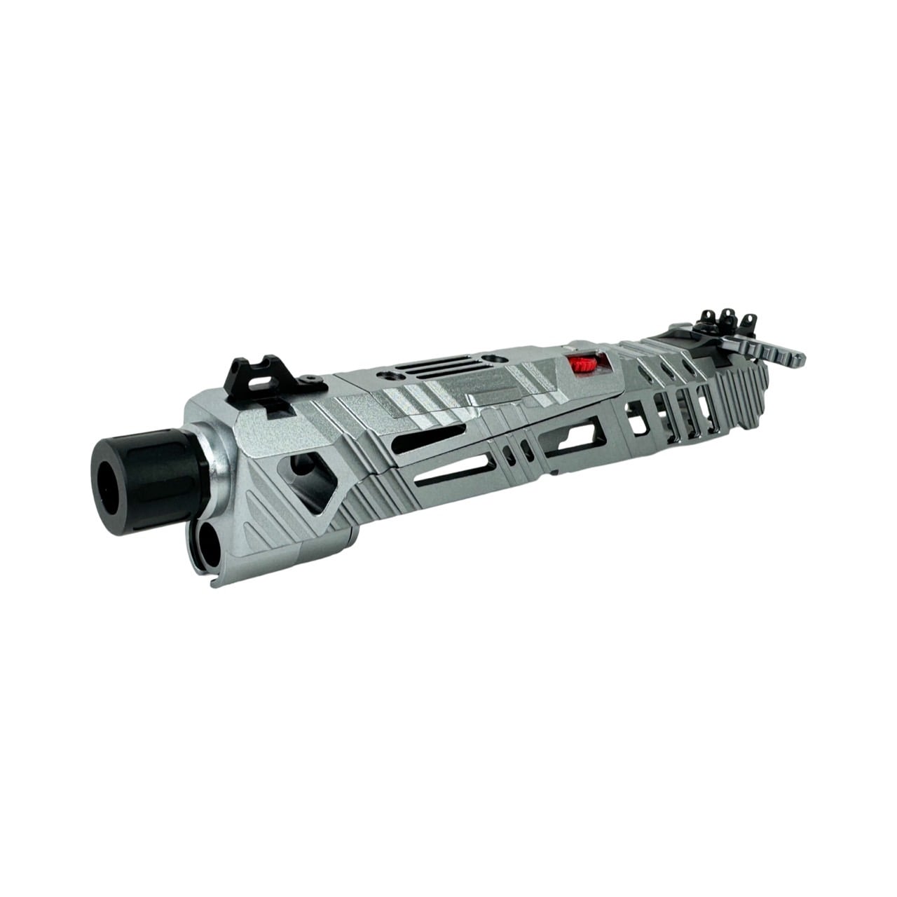 CTM Superline Split Slide for TM Hi-Capa 4.3 - Grey (inc. Short Stroke Kit, 14mm CCW Muzzle, Enhanced Nozzle Spring, etc)