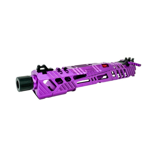 CTM Superline Split Slide for TM Hi-Capa 5.1 - Violet (inc. Short Stroke Kit, 14mm CCW Muzzle, Enhanced Nozzle Spring, etc)