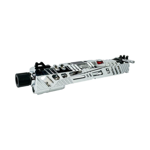 CTM Superline Split Slide for TM Hi-Capa 5.1 - Chrome (inc. Short Stroke Kit, 14mm CCW Muzzle, Enhanced Nozzle Spring, etc)