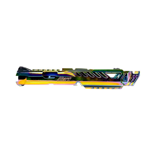 CTM AAP-01 FUKU-2 CNC Upper "Shark" - Electroplated Rainbow