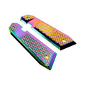 CTM AAP-01 Fuku-2 Frame CNC Aero Side Panel Type-A - Electroplated Rainbow